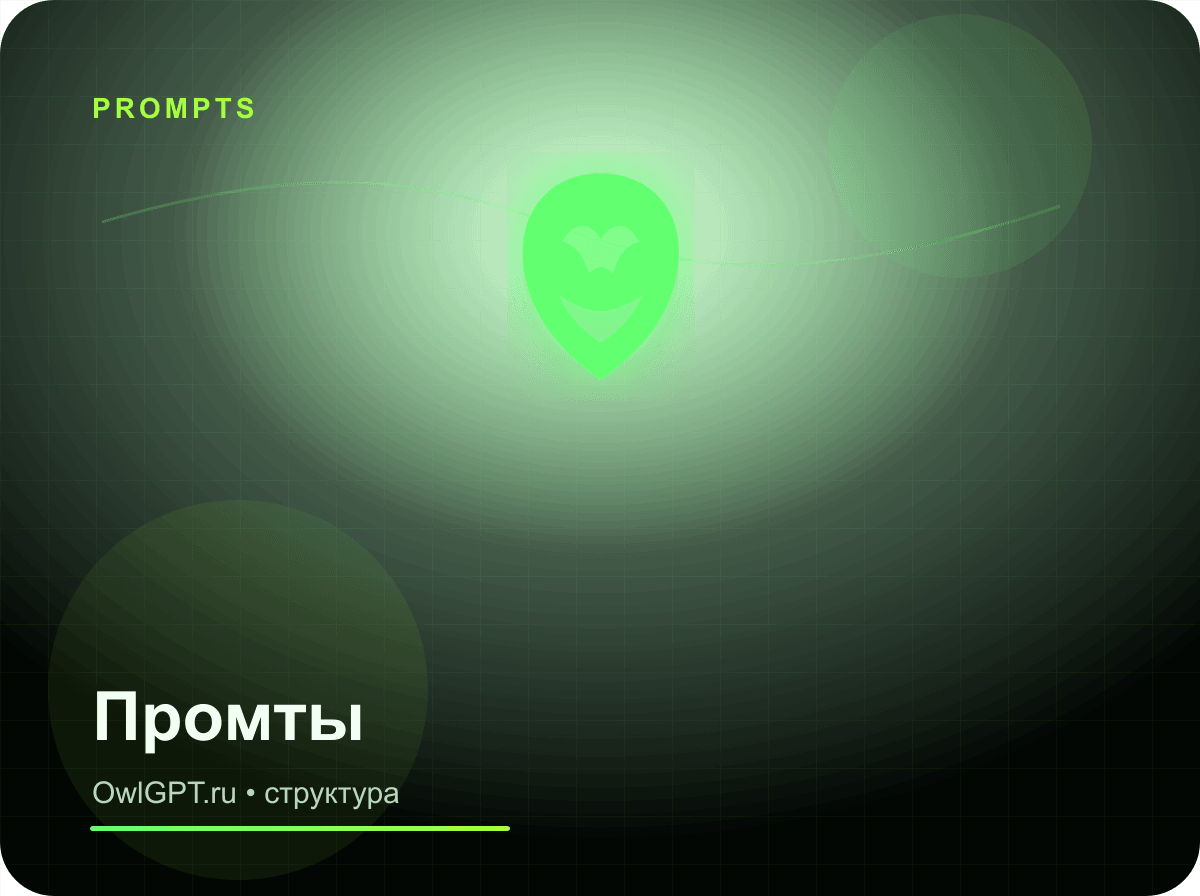 Промты для Owl GPT